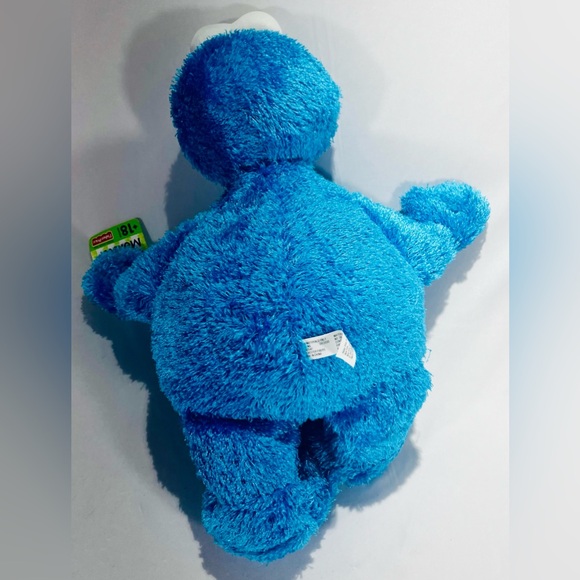 Mattel Fisher Price Sesame Street Cookie Monster 20" Plush Stuffed Toy 2004 RARE - Picture 9 of 10